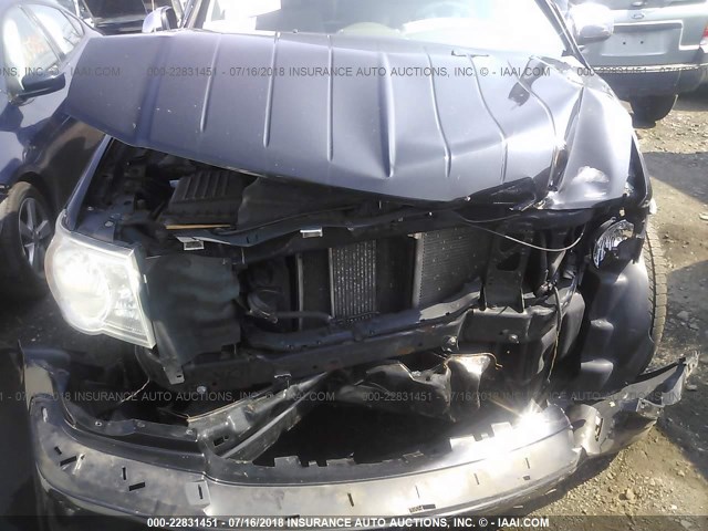 1A8HW58278F148846 - 2008 CHRYSLER ASPEN LIMITED BLACK photo 6