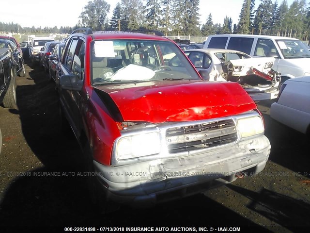 2CNBJ13C036900891 - 2003 CHEVROLET TRACKER RED photo 6