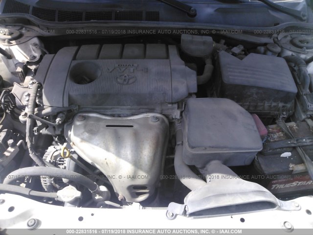 4T1BF3EK8BU587462 - 2011 TOYOTA CAMRY SE/LE/XLE WHITE photo 10