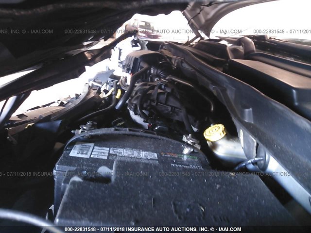 2D4RN5D13AR331612 - 2010 DODGE GRAND CARAVAN SXT SILVER photo 10