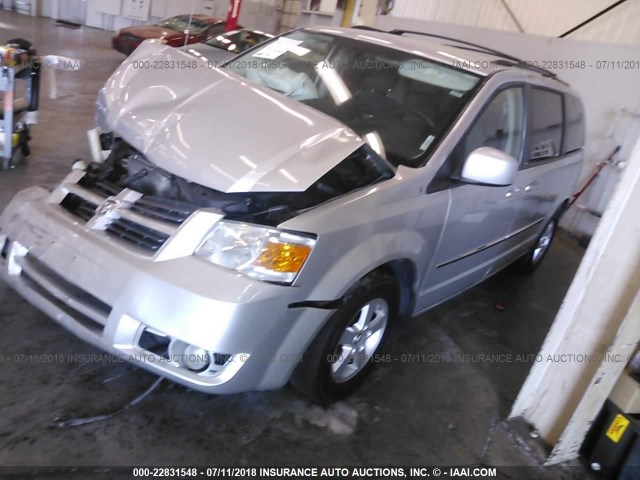 2D4RN5D13AR331612 - 2010 DODGE GRAND CARAVAN SXT 银色 照片 2