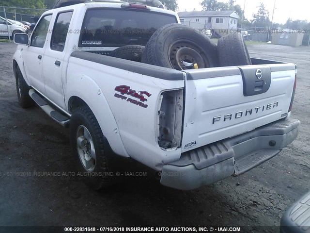 1N6ED27Y52C352572 - 2002 NISSAN FRONTIER CREW CAB XE/CREW CAB SE WHITE photo 6