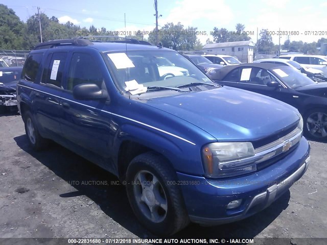 1GNET16S666142233 - 2006 CHEVROLET TRAILBLAZER EXT LS/EXT LT BLUE photo 1