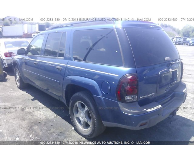 1GNET16S666142233 - 2006 CHEVROLET TRAILBLAZER EXT LS/EXT LT BLUE photo 3