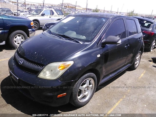 JTKKT624060170542 - 2006 TOYOTA SCION XA BLACK photo 2