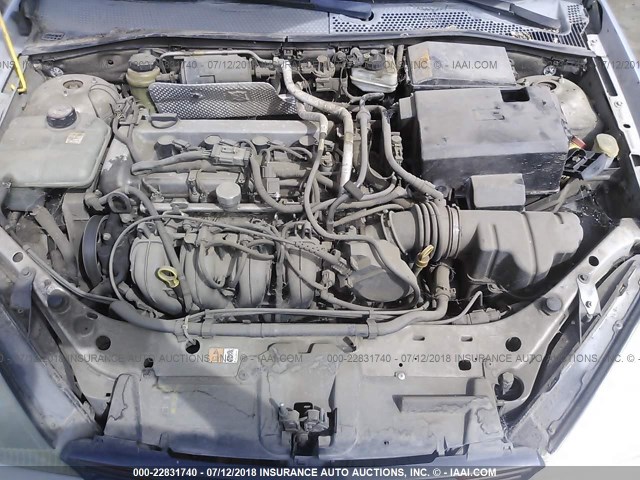 1FAFP34Z23W291995 - 2003 FORD FOCUS SE COMFORT/SE SPORT SILVER photo 10