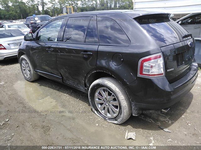 2FMDK39C47BB48702 - 2007 FORD EDGE SEL PLUS GRAY photo 3