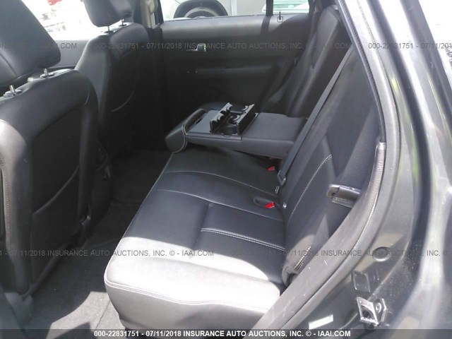 2FMDK39C47BB48702 - 2007 FORD EDGE SEL PLUS GRAY photo 8