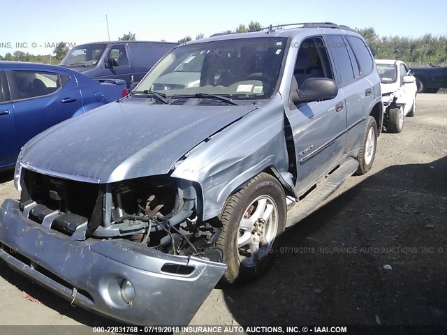 1GKDT13S862323063 - 2006 GMC ENVOY Azul foto 2