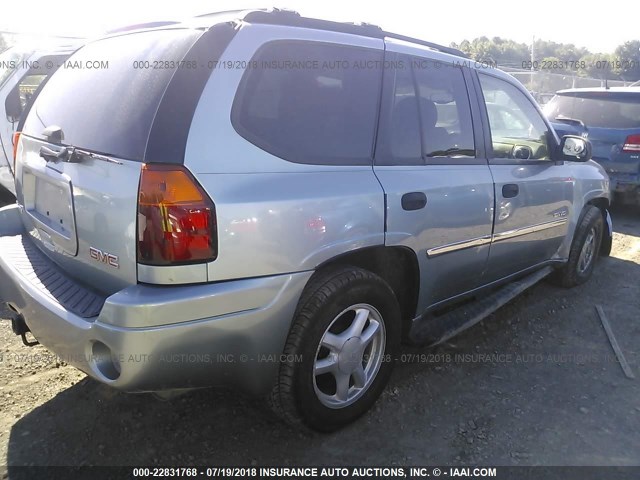 1GKDT13S862323063 - 2006 GMC ENVOY Azul foto 4