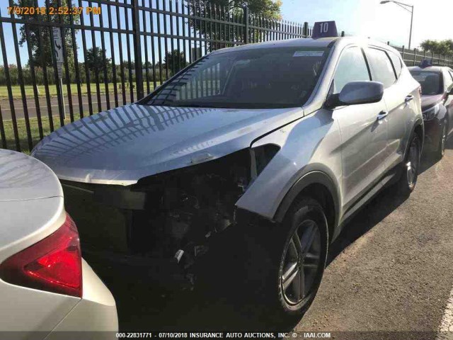 5XYZT3LB3HG462121 - 2017 HYUNDAI SANTA FE SPORT  SILVER photo 15