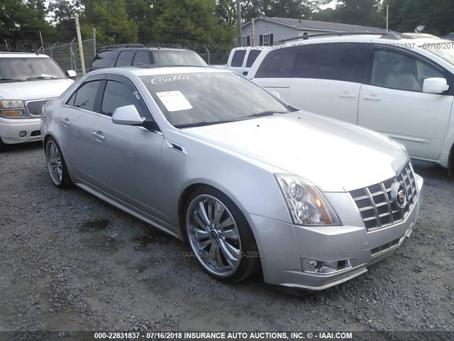 1G6DH5E57C0124527 - 2012 CADILLAC CTS LUXURY COLLECTION SILVER photo 1