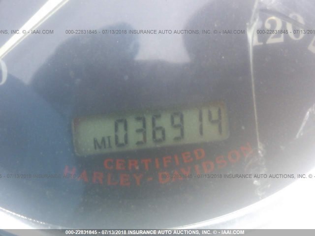 1HD1FHW144Y724202 - 2004 HARLEY-DAVIDSON FLHPI BLACK photo 7