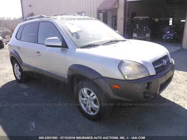 KM8JN12DX6U348851 - 2006 HYUNDAI TUCSON GLS/LIMITED SILVER photo 1