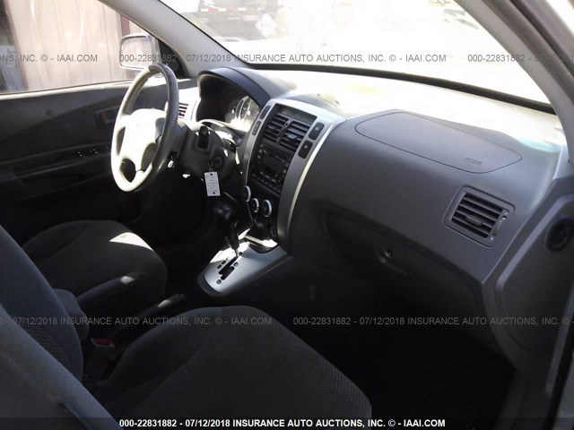 KM8JN12DX6U348851 - 2006 HYUNDAI TUCSON GLS/LIMITED SILVER photo 5