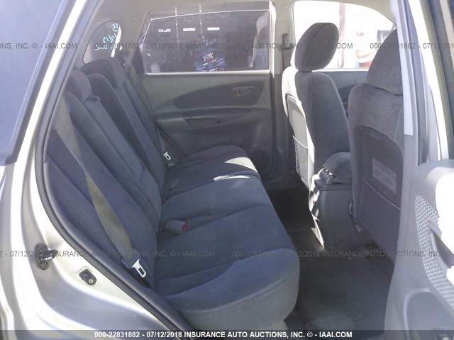 KM8JN12DX6U348851 - 2006 HYUNDAI TUCSON GLS/LIMITED 银色 照片 8
