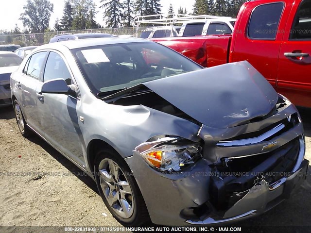 1G1ZH57B38F220142 - 2008 CHEVROLET MALIBU 1LT 蓝色 照片 1