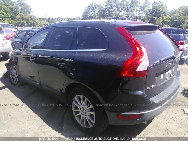 YV4992DZ2A2022800 - 2010 VOLVO XC60 T6 BLACK photo 3