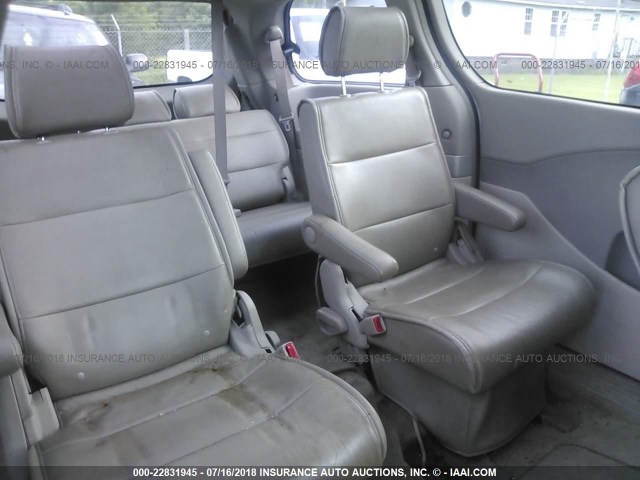 5N1BV28U46N125863 - 2006 NISSAN QUEST S/SE/SL WHITE photo 8