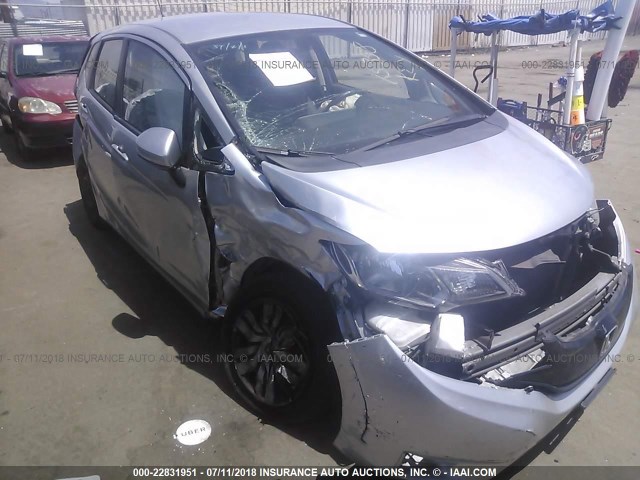 JHMGK5H58GX015612 - 2016 HONDA FIT LX SILVER photo 6