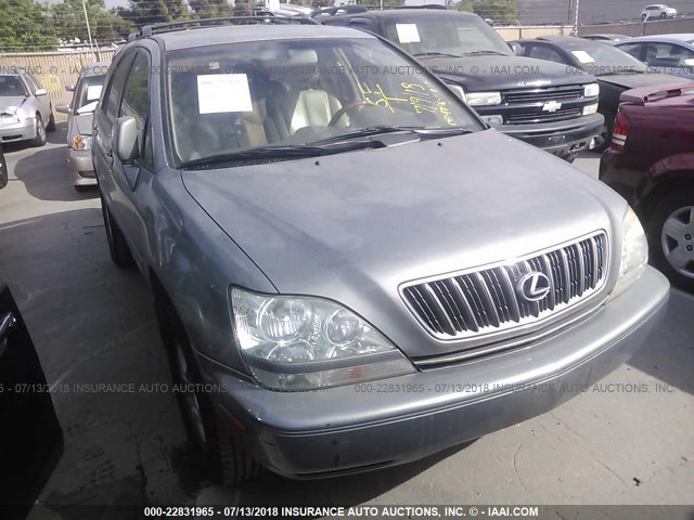 JTJHF10U530311614 - 2003 LEXUS RX 300 SILVER photo 1