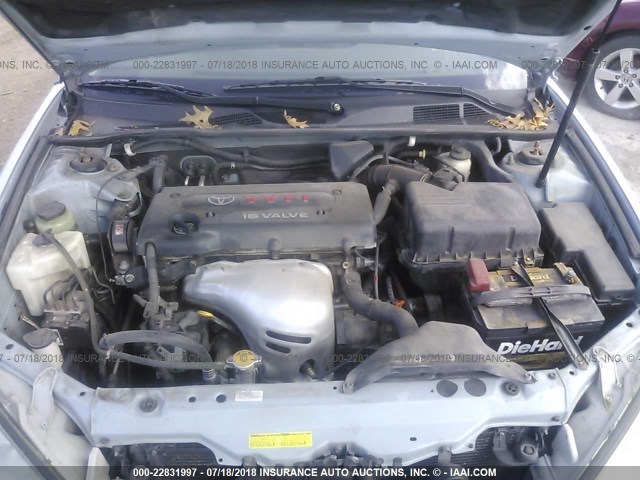 4T1BE32K55U614421 - 2005 TOYOTA CAMRY LE/XLE/SE Açıq mavi foto 10