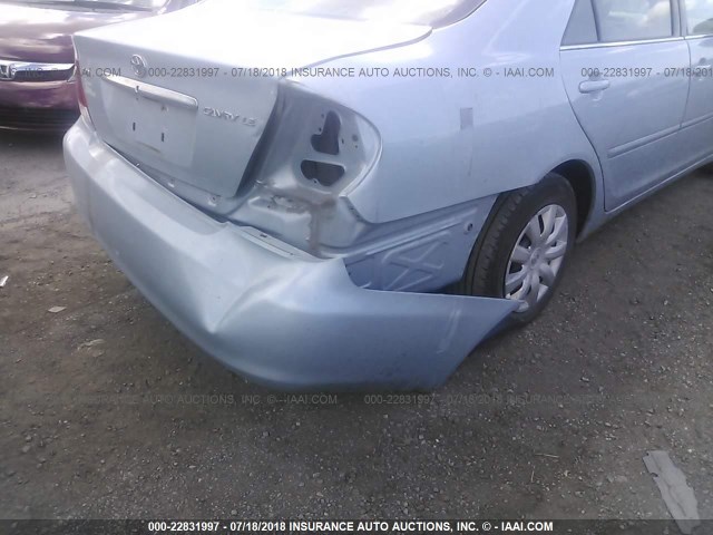 4T1BE32K55U614421 - 2005 TOYOTA CAMRY LE/XLE/SE Açıq mavi foto 6