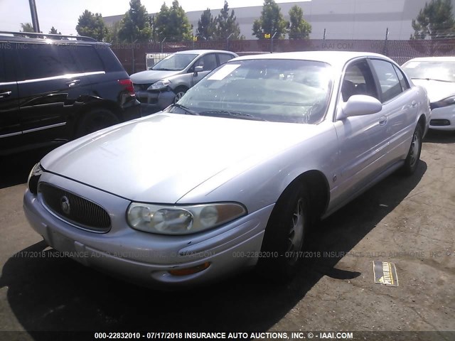 1G4HR54KX2U128304 - 2002 BUICK LESABRE LIMITED WHITE photo 2