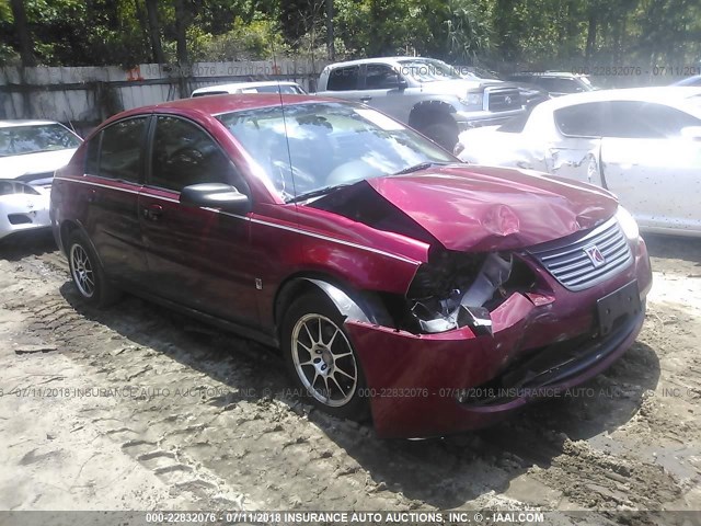 1G8AZ55F16Z126015 - 2006 SATURN ION LEVEL 2 BURGUNDY photo 1
