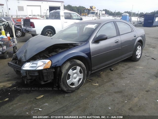 1B3EL46T45N604104 - 2005 DODGE STRATUS SXT GRAY photo 2