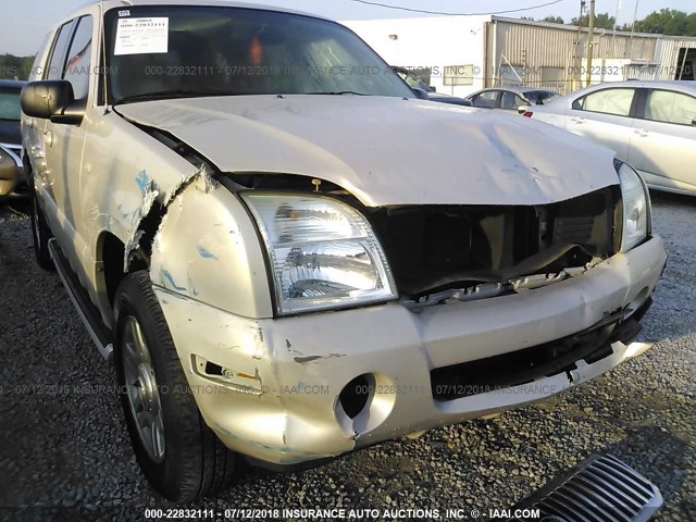 4M2DU86W05ZJ30468 - 2005 MERCURY MOUNTAINEER  CREAM photo 6