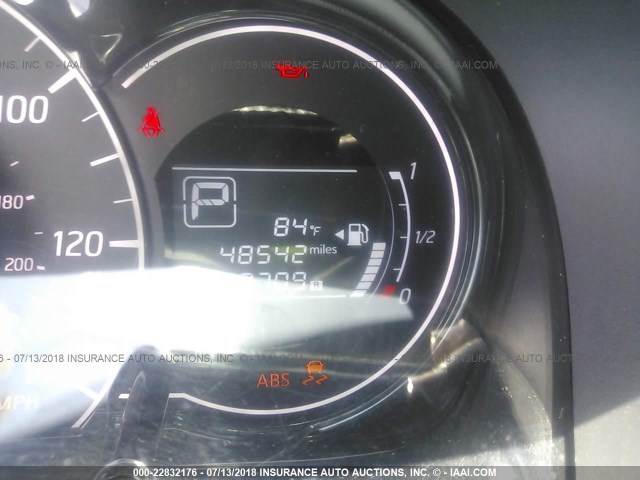 3N1CE2CP2FL416049 - 2015 NISSAN VERSA NOTE S/S PLUS/SV/SL/SR GRAY photo 7