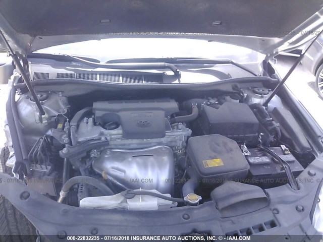 4T1BF1FK9FU939683 - 2015 TOYOTA CAMRY LE/XLE/SE/XSE SILVER photo 10