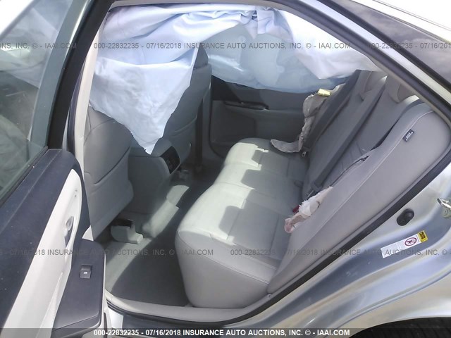 4T1BF1FK9FU939683 - 2015 TOYOTA CAMRY LE/XLE/SE/XSE SILVER photo 8