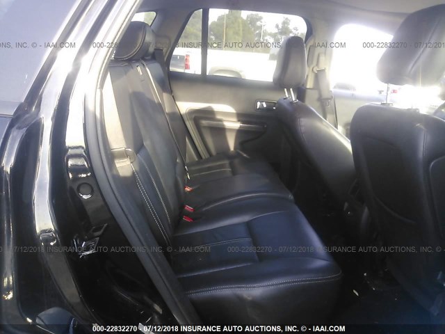 2FMDK38C29BA67296 - 2009 FORD EDGE SEL BLACK photo 8