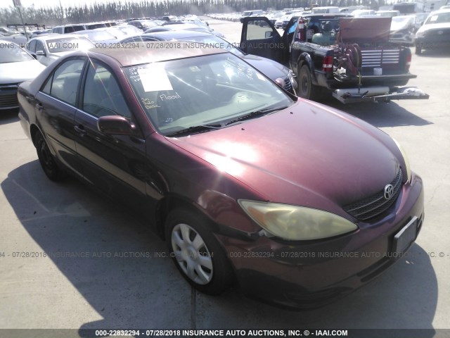 4T1BE32K43U134948 - 2003 TOYOTA CAMRY LE/XLE/SE Tünd qırmızı foto 1