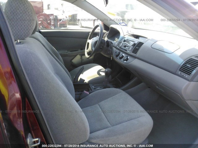 4T1BE32K43U134948 - 2003 TOYOTA CAMRY LE/XLE/SE Tünd qırmızı foto 5