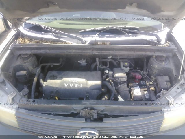 JTLKT324954022777 - 2005 TOYOTA SCION XB Жасыл фото 10