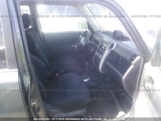 JTLKT324954022777 - 2005 TOYOTA SCION XB Жасыл фото 5