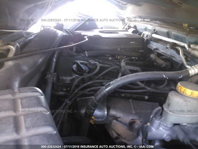 1N6DD26S71C342715 - 2001 NISSAN FRONTIER KING CAB XE BLUE photo 10