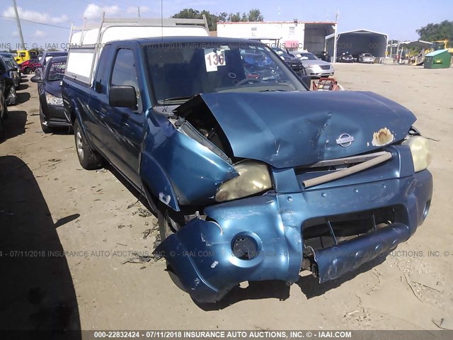 1N6DD26S71C342715 - 2001 NISSAN FRONTIER KING CAB XE BLUE photo 6