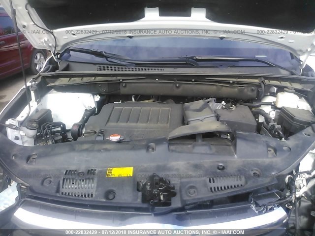 5TDKKRFH8GS175186 - 2016 TOYOTA HIGHLANDER XLE თეთრი ფოტო 10
