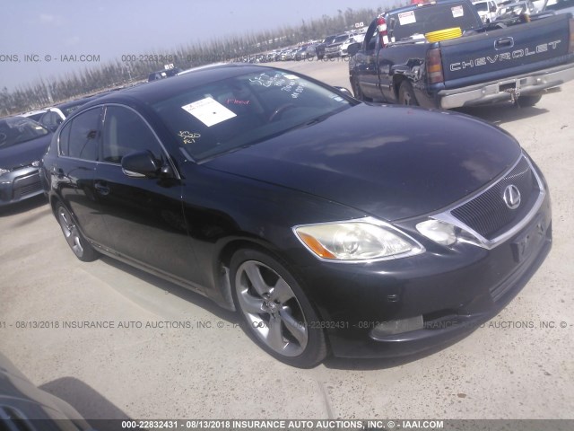 JTHBL96S385000696 - 2008 LEXUS GS 460 BLACK photo 1