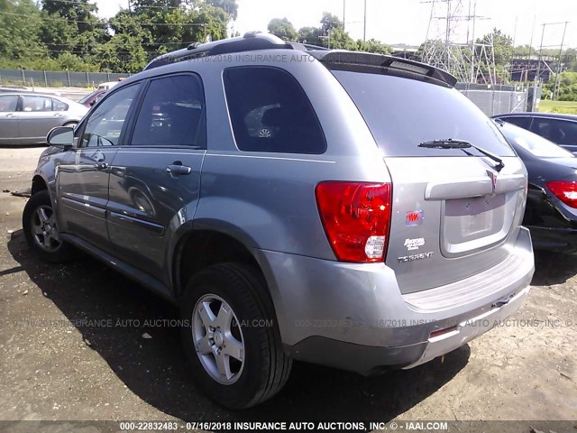 2CKDL63F366094072 - 2006 PONTIAC TORRENT GRAY photo 3