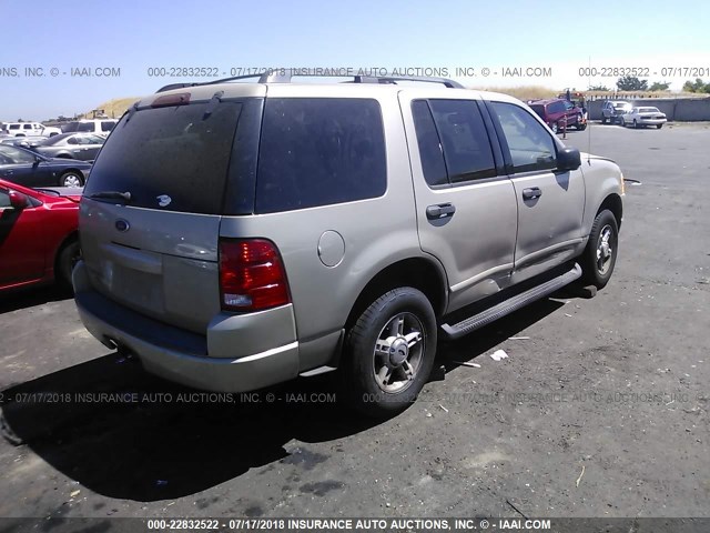 1FMZU73EX4ZB10157 - 2004 FORD EXPLORER XLT/XLT SPORT/NBX 金色 照片 4