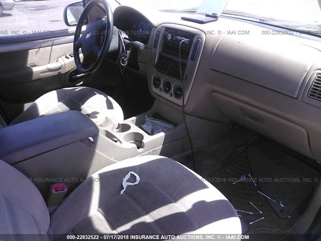 1FMZU73EX4ZB10157 - 2004 FORD EXPLORER XLT/XLT SPORT/NBX 金色 照片 5