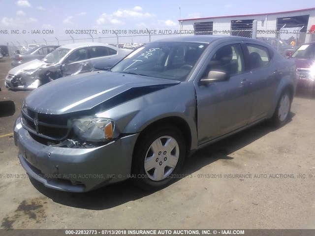 1B3CC4FB5AN230594 - 2010 DODGE AVENGER SXT GRAY photo 2