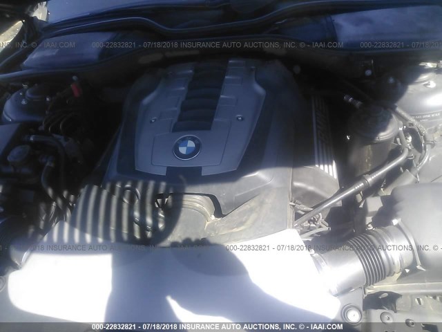 WBAHL83576DT06322 - 2006 BMW 750 I BLACK photo 10