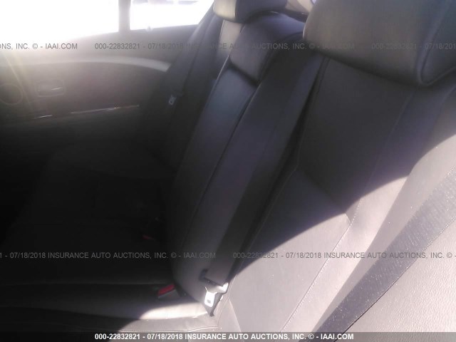 WBAHL83576DT06322 - 2006 BMW 750 I BLACK photo 8