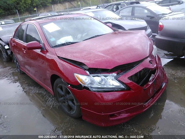 4T1BK46K57U028913 - 2007 TOYOTA CAMRY NEW GENERAT LE/XLE/SE RED photo 1